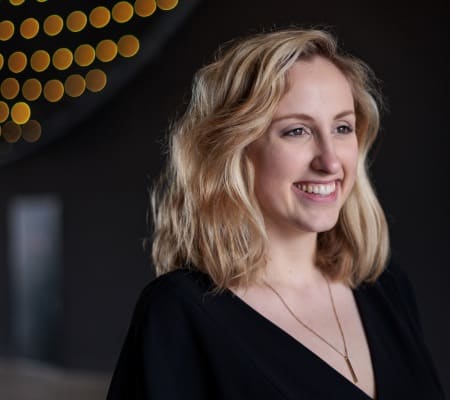 Linda, Gesangslehrerin in der Musikschule Musicplanet Stuttgart