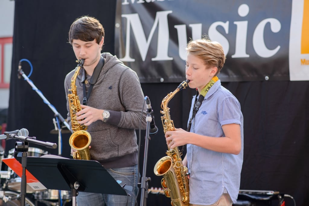Saxophon Unterricht für Kinder in der Stuttgarter Musikschule Music Planet