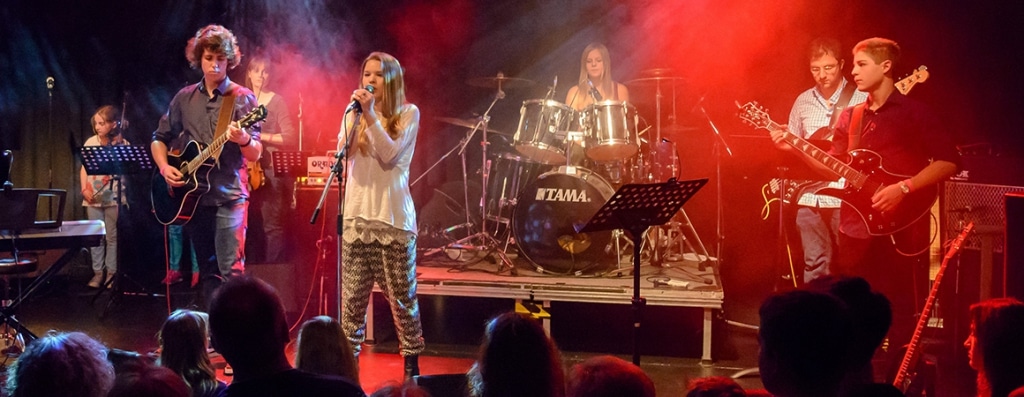 Bandfestival in der Musikschule in Stuttgart: Music Planet